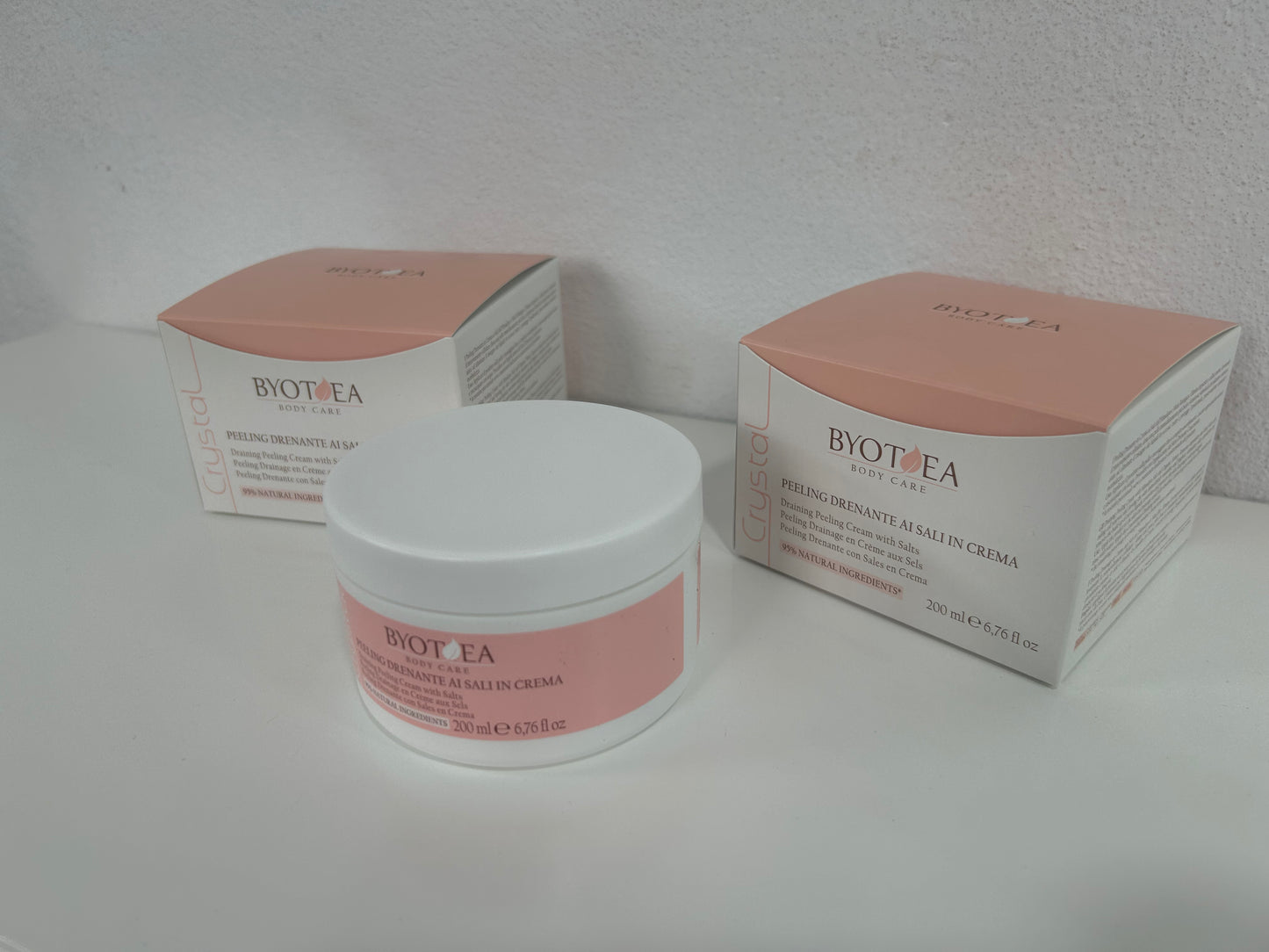 Pack x2 Body Care y Scrub Exfoliante Byotea 200ml y 500ml