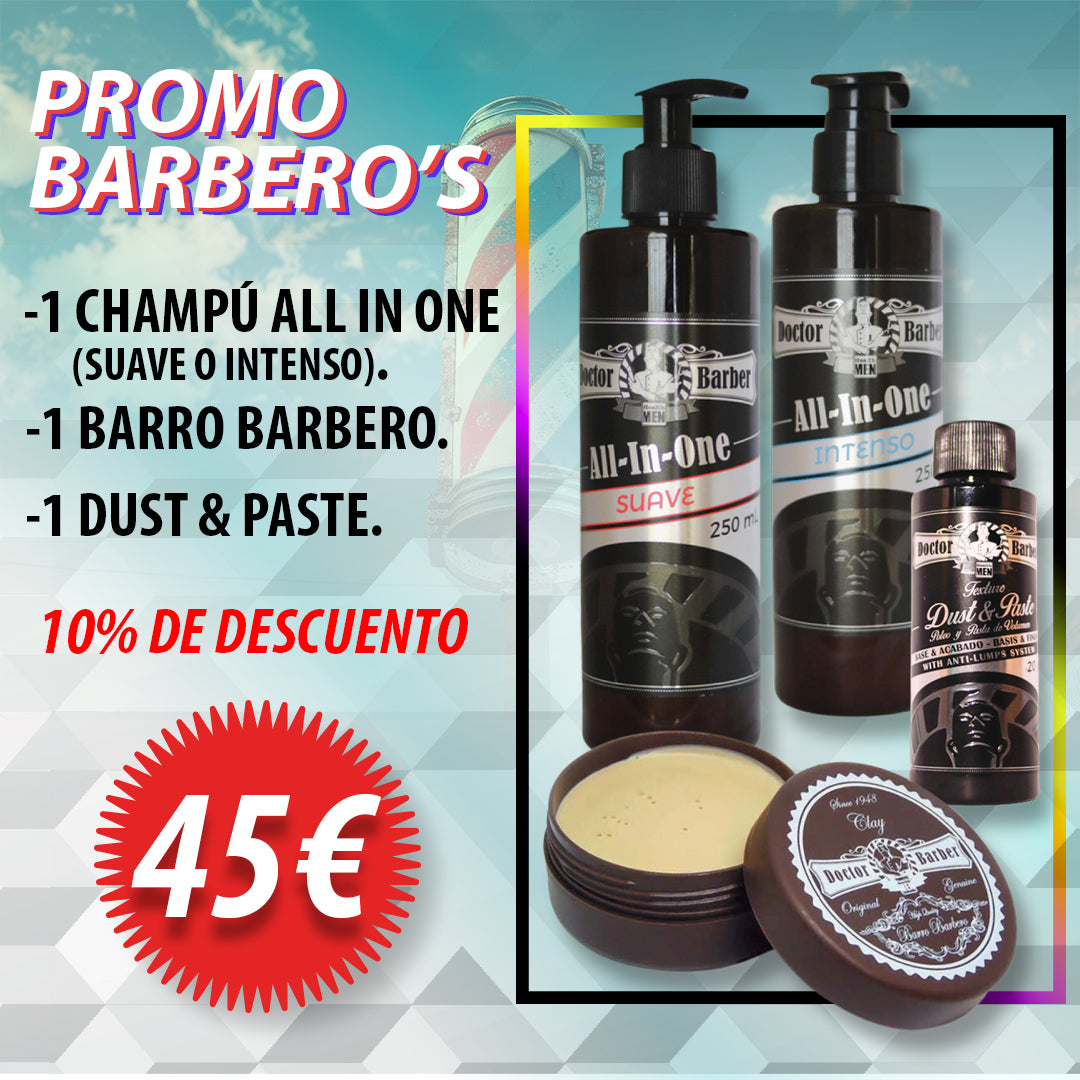 Pack especial promo 3 BARBERO´S