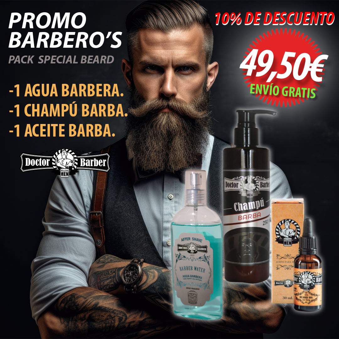 Promo Barbero´s Pack Special Beard